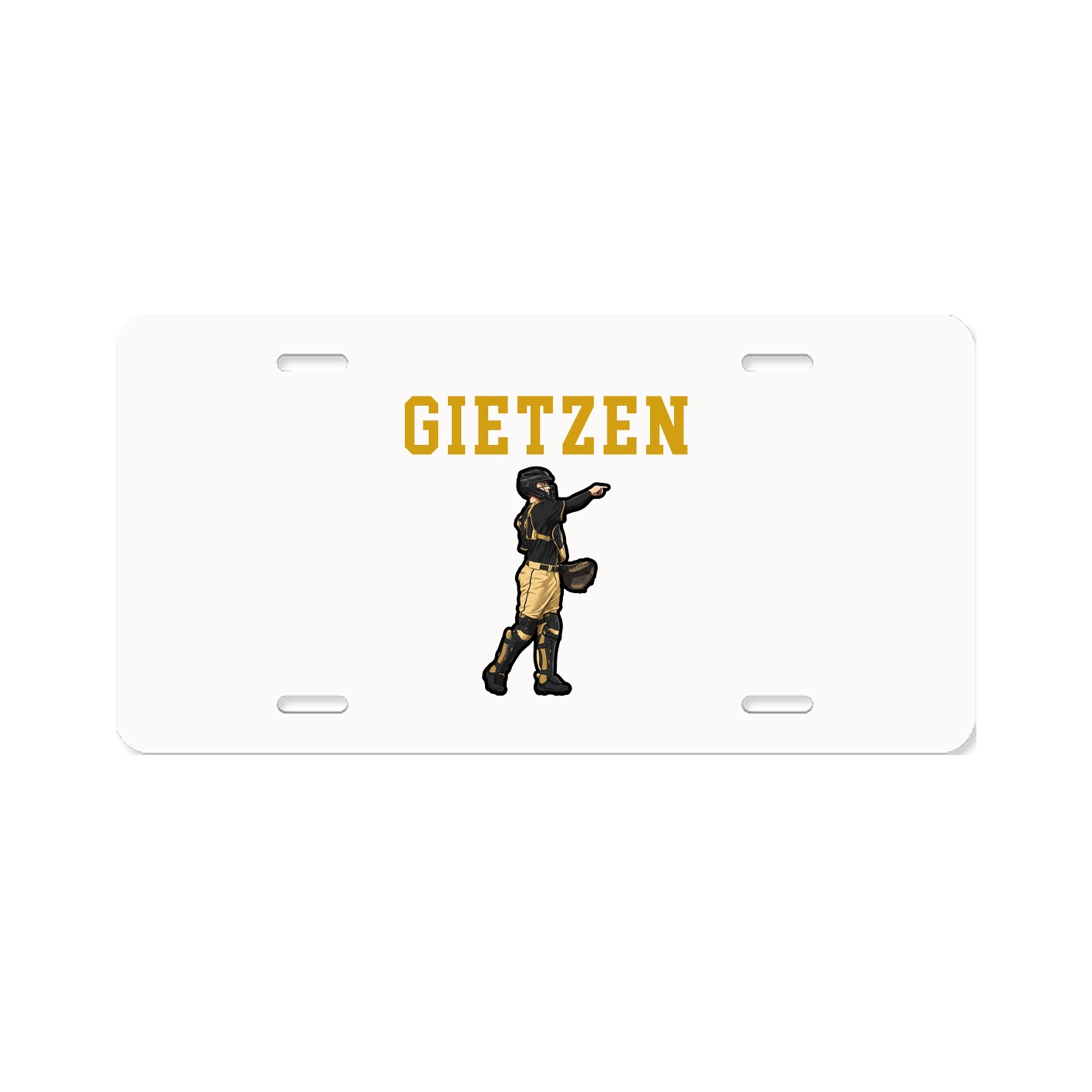 License Plate — Shirsey in Classic