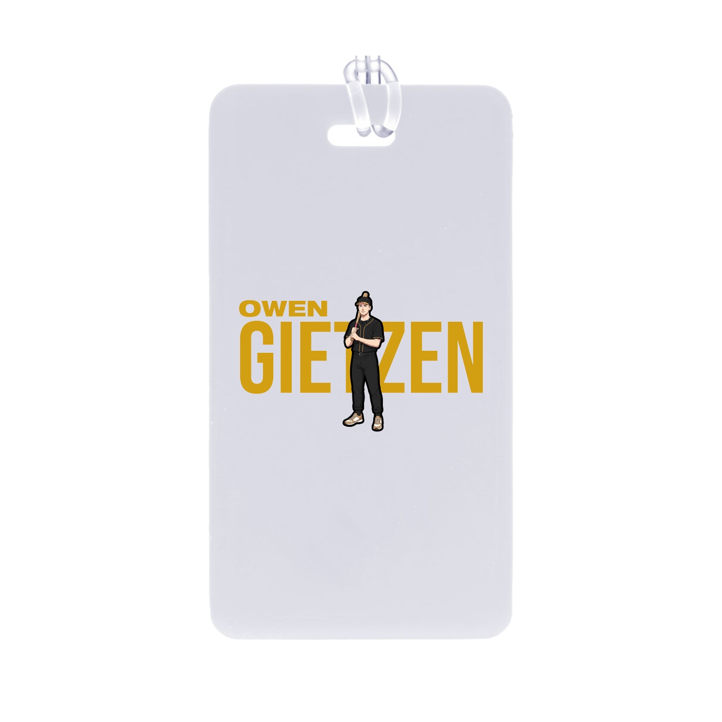 Bag Tag — Player Name in Classic