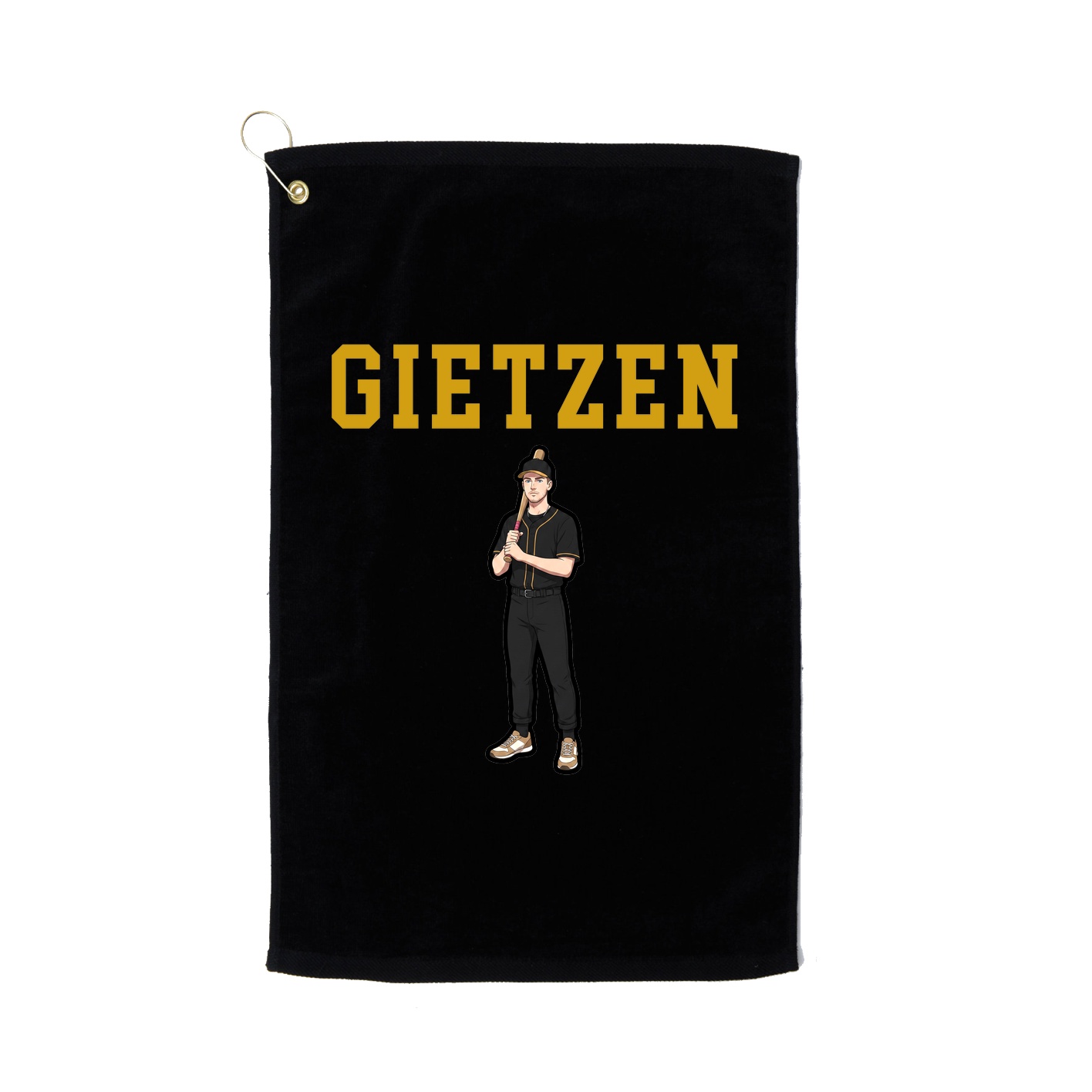 Golf Towel — Shirsey in Black