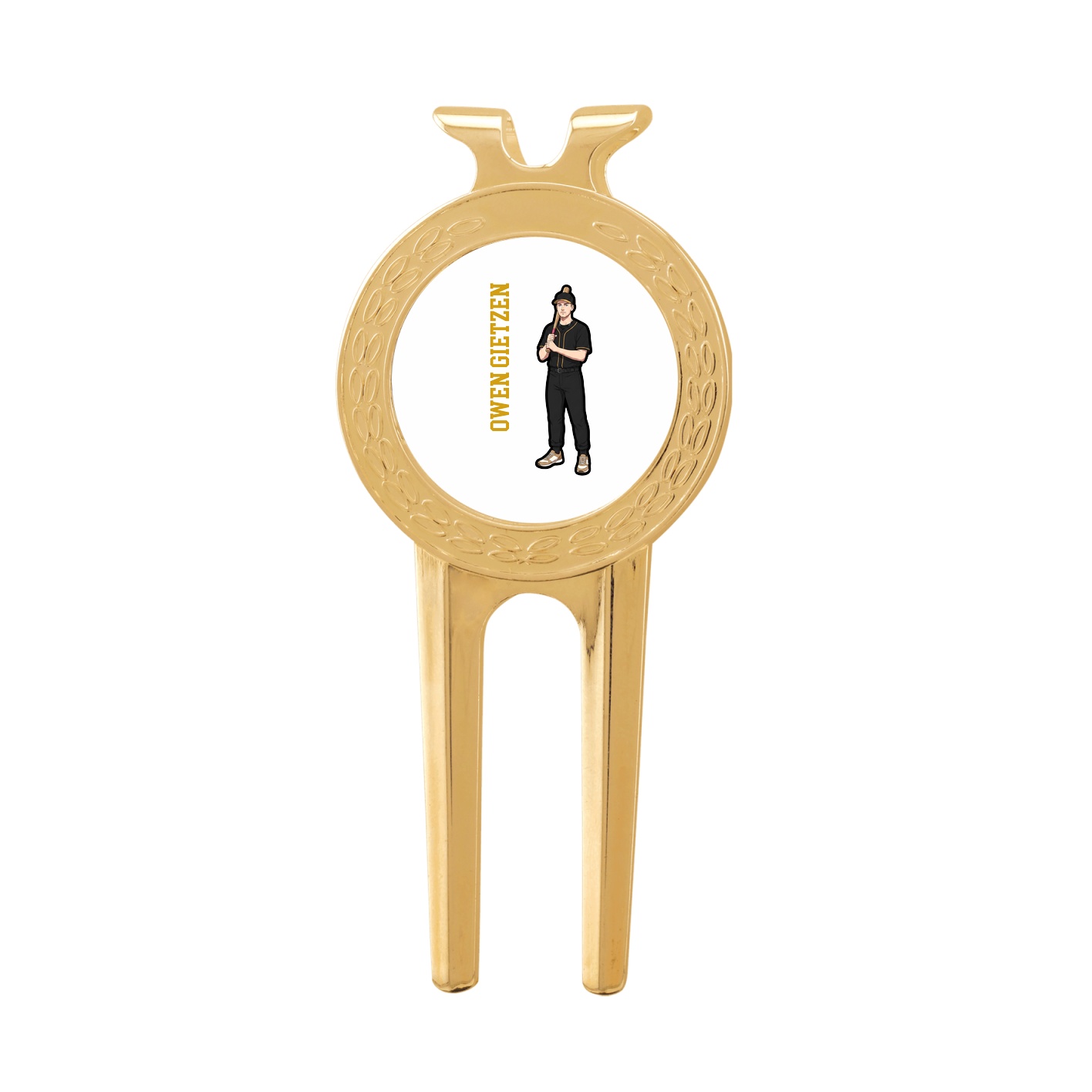 Divot Tool with Ball Marker — Name Vertical in Classic