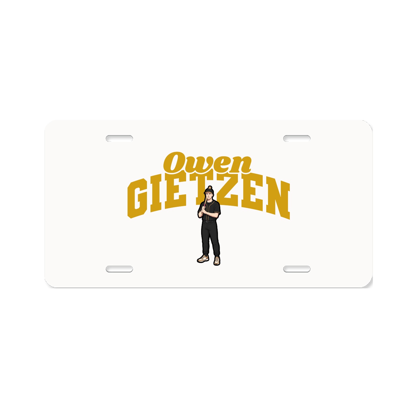 License Plate — Signature Arch in Classic