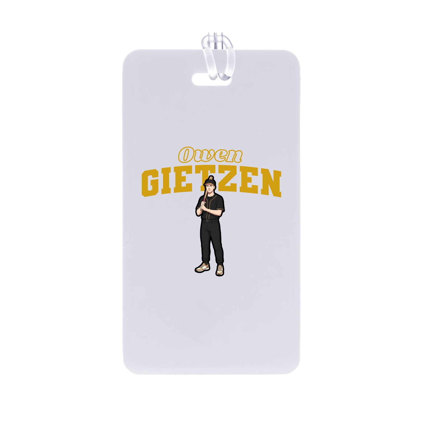 Bag Tag — Name Arch in Classic