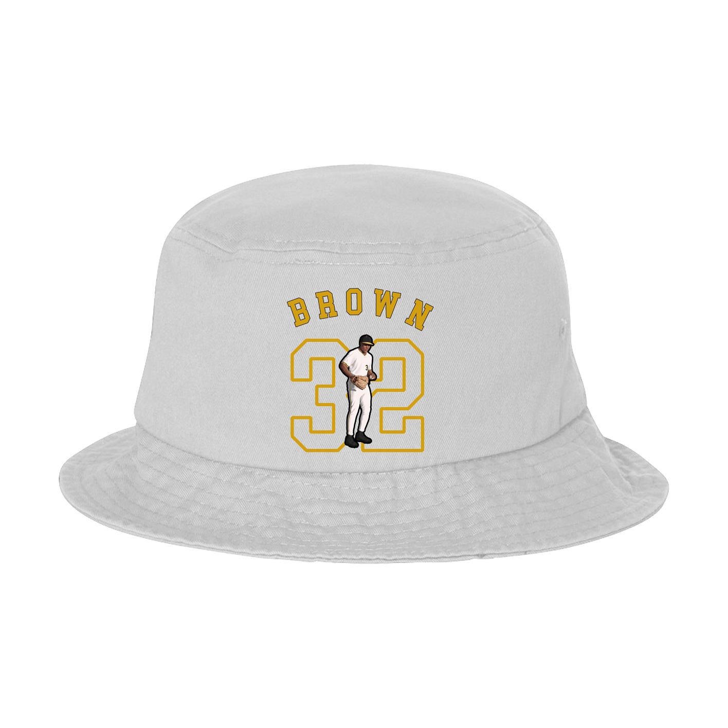 Bucket Cap — Shirsey Arch in White
