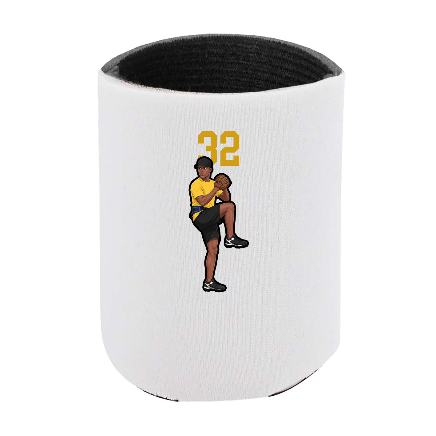 Can Holder — Number Top in White