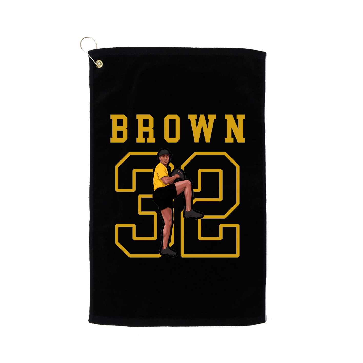 Golf Towel — Shirsey in Black