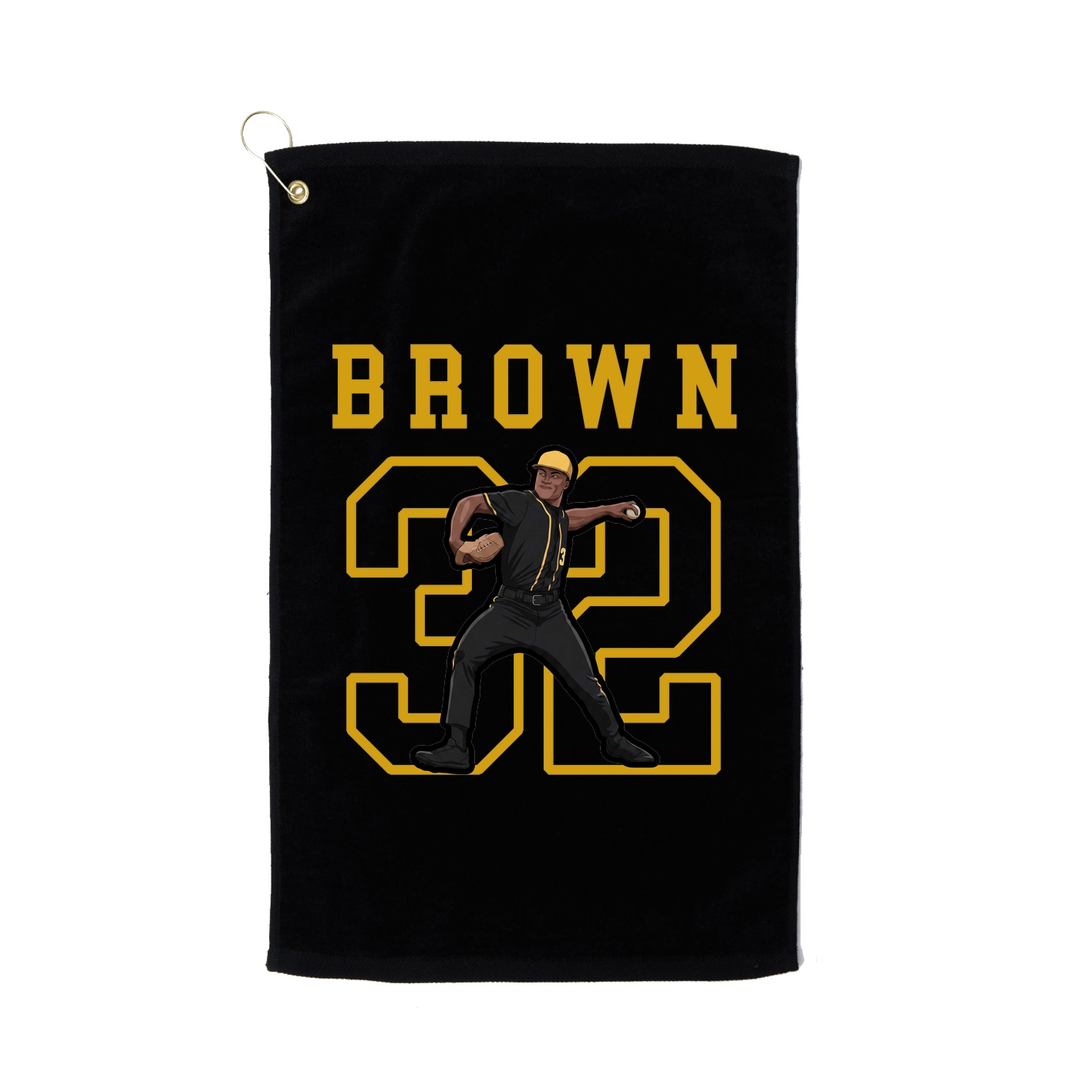 Golf Towel — Shirsey in Black