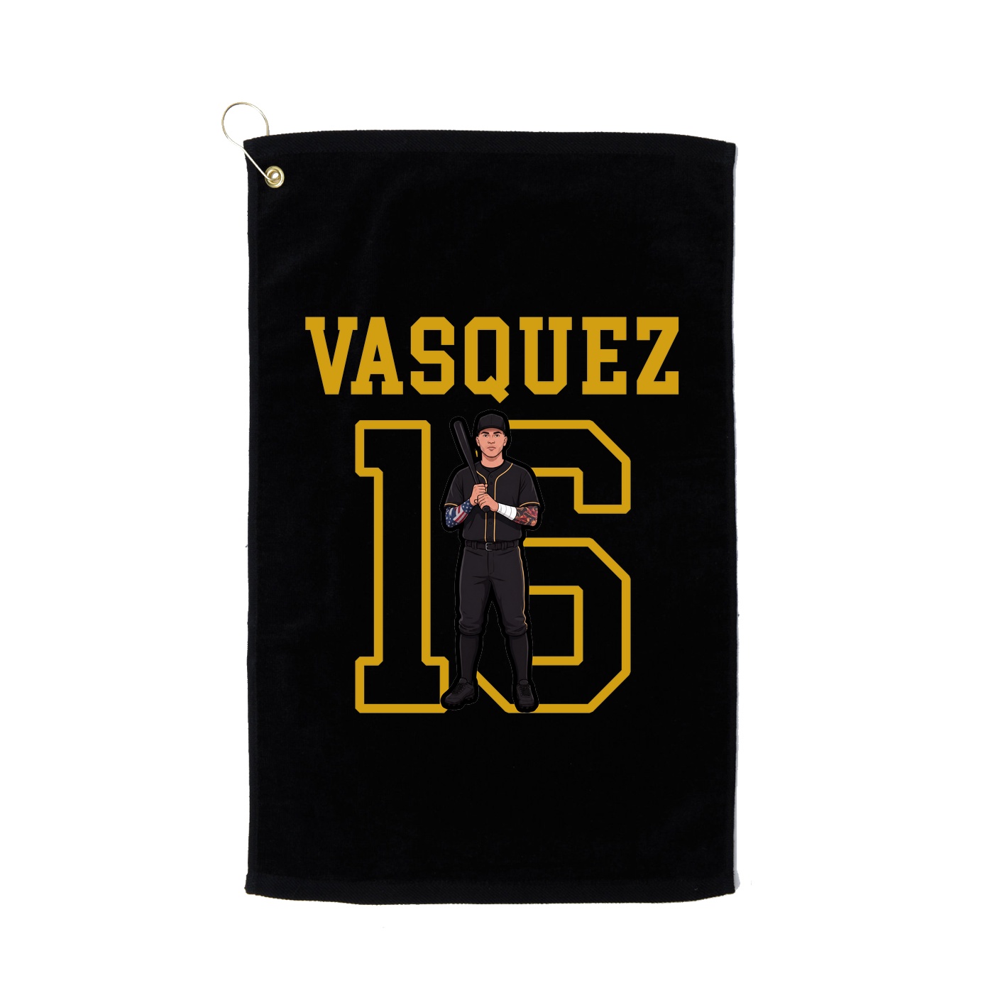 Golf Towel — Shirsey in Black
