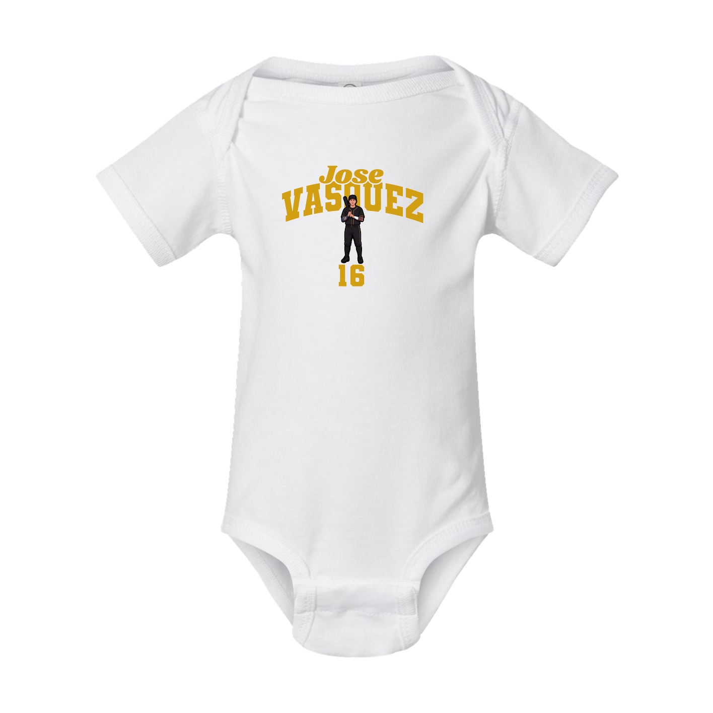Baby Onesie — Signature Arch in White