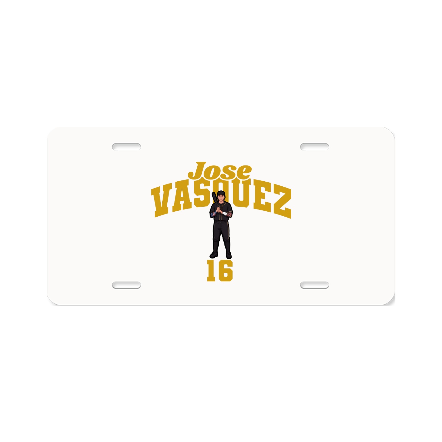 License Plate — Signature Arch in Classic