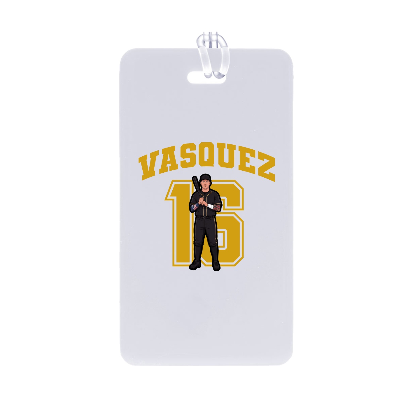 Bag Tag — Number in Classic