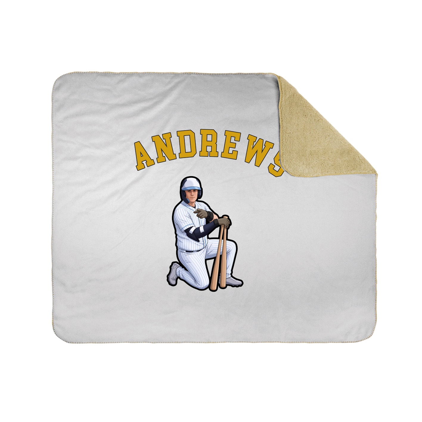 Throw Blanket — Shirsey Arch in White