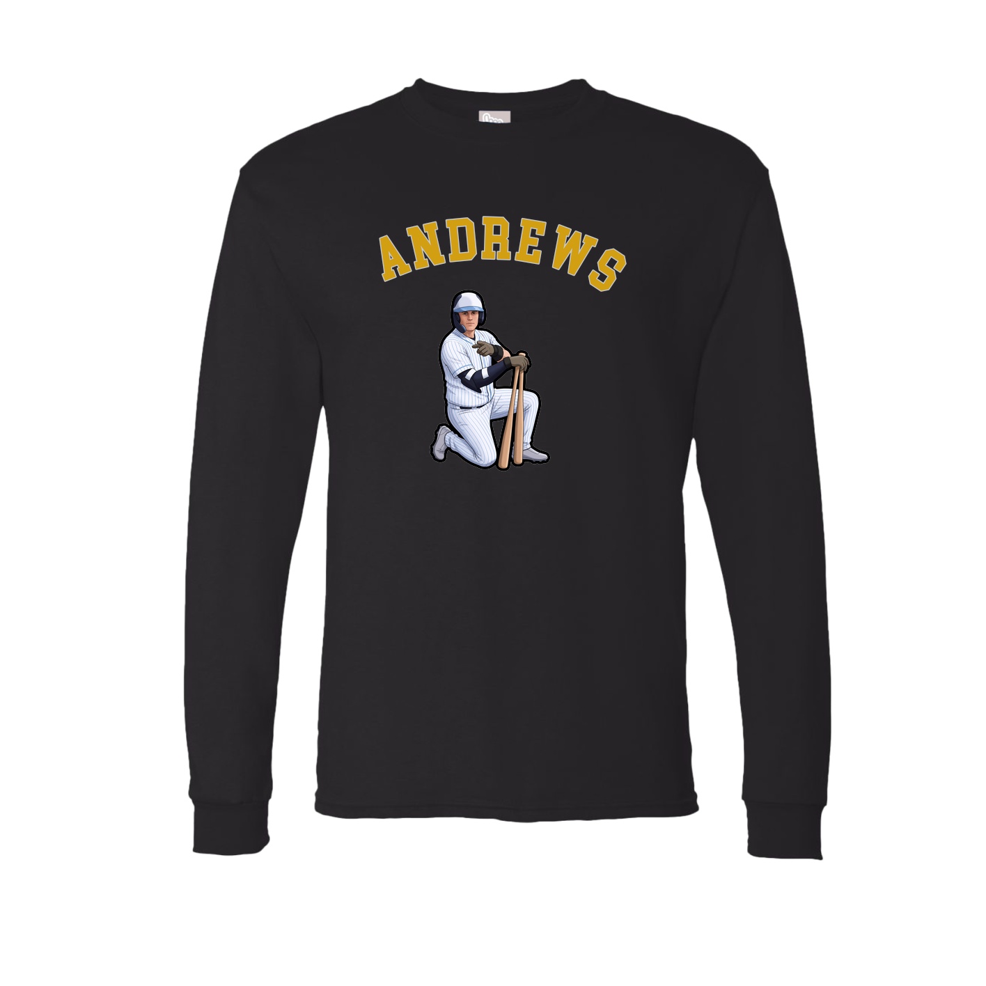 Long Sleeve Tee — Shirsey Arch in Black