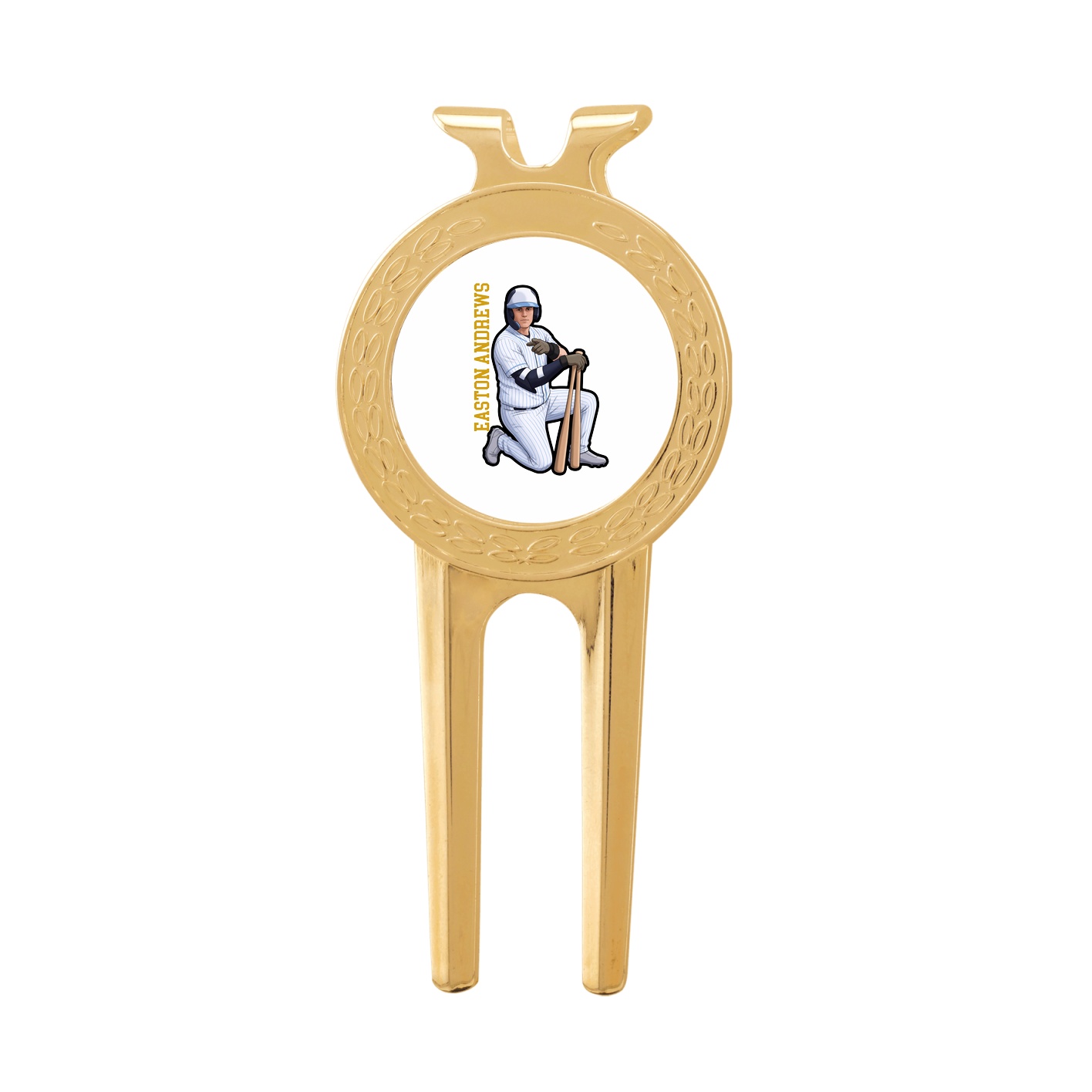 Divot Tool with Ball Marker — Name Vertical in Classic