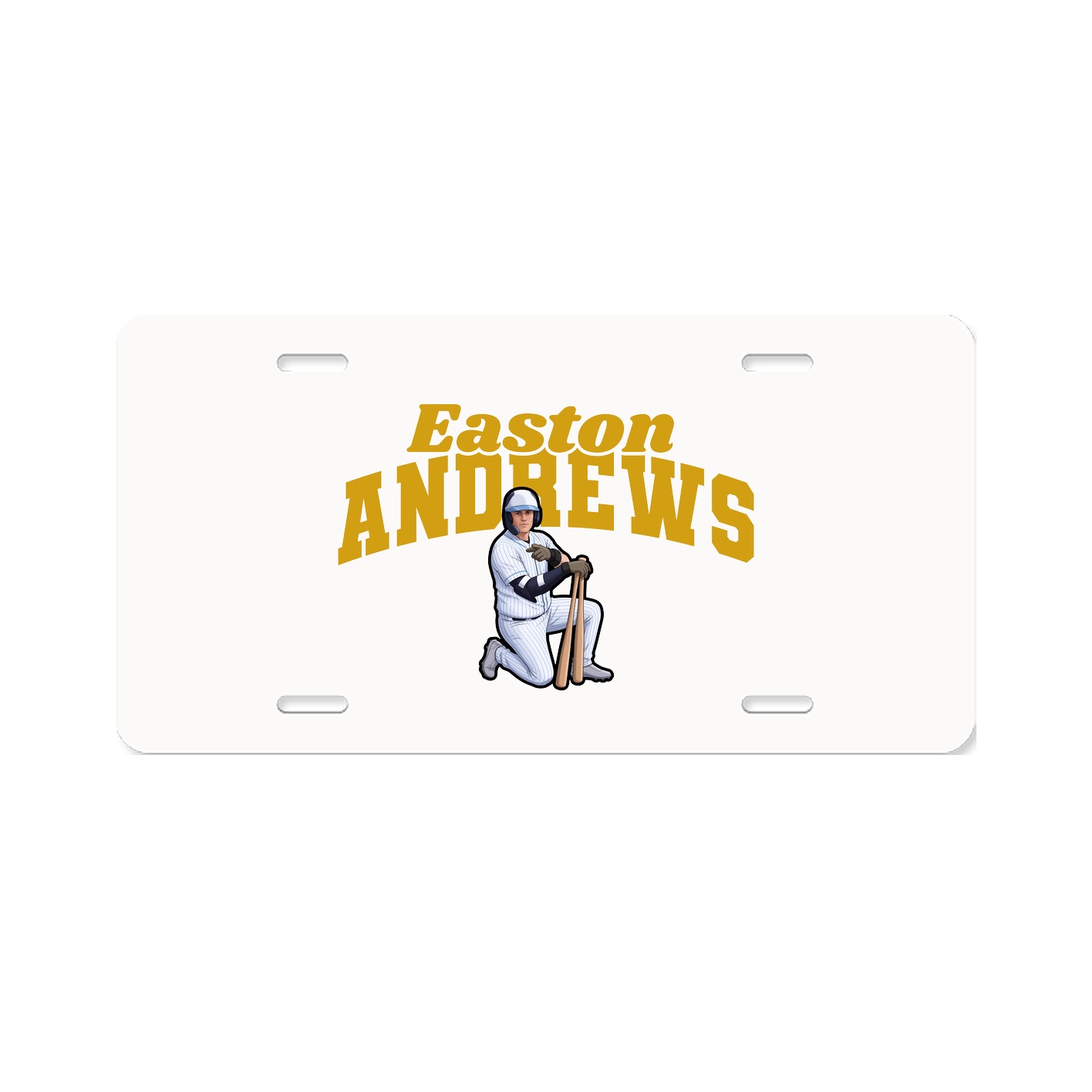 License Plate — Signature Arch in Classic
