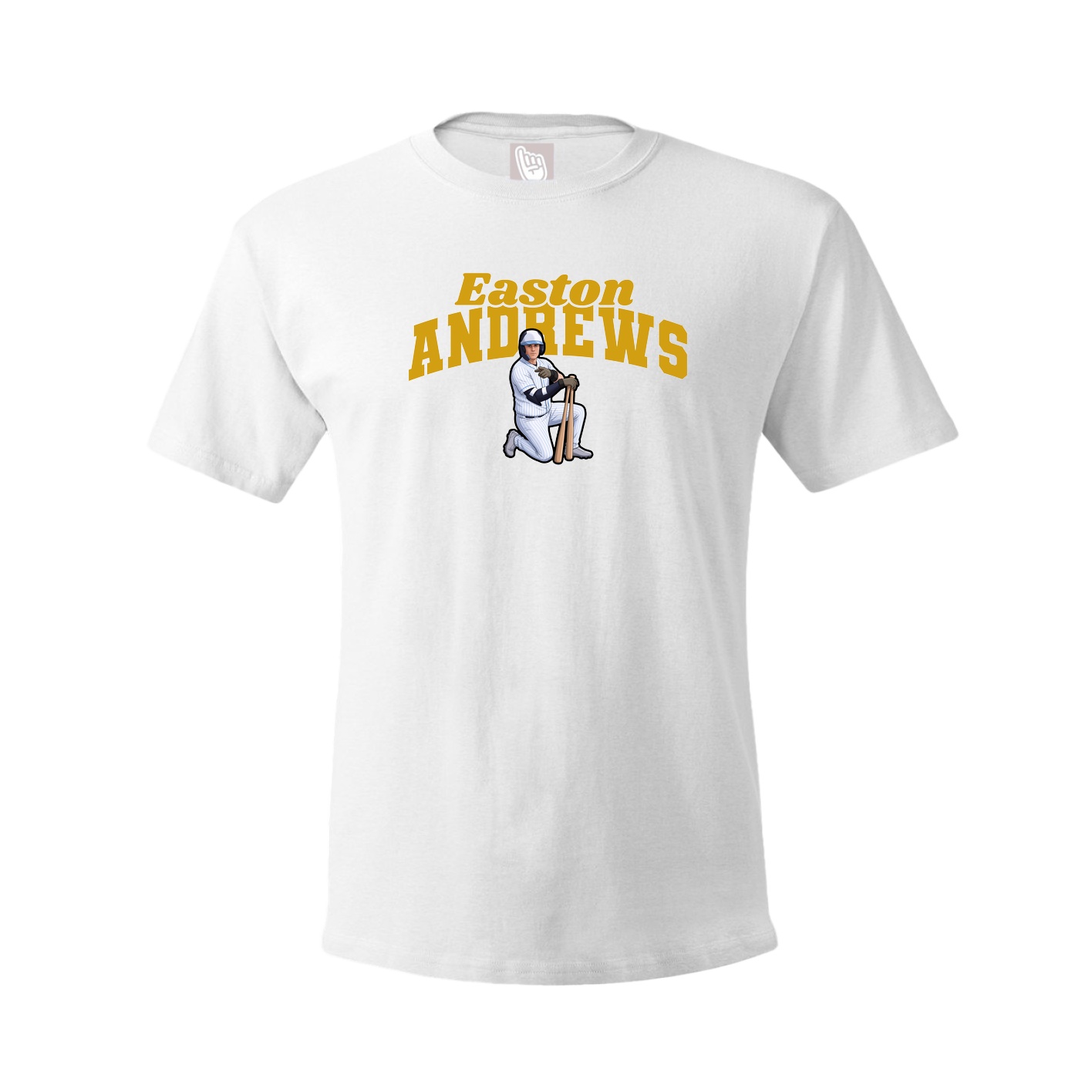 Youth Tee — Signature Arch in White