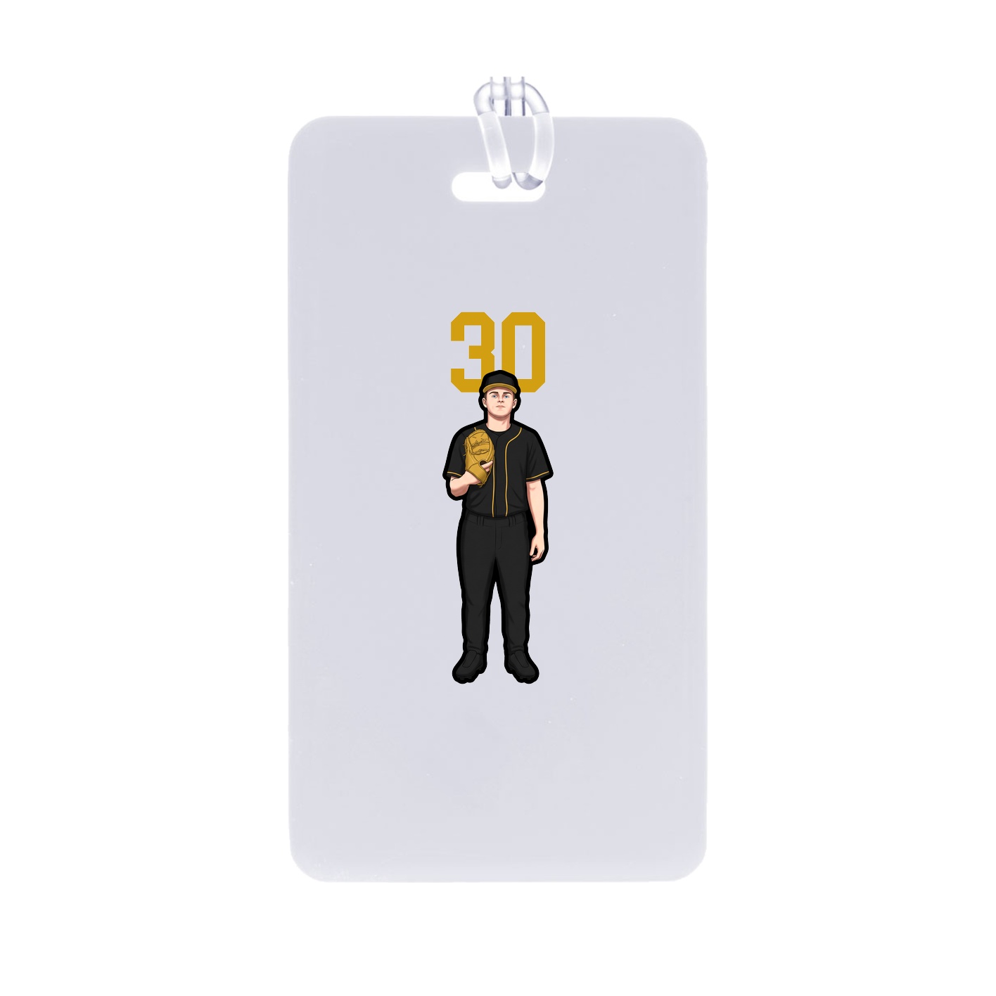 Bag Tag — Number Top in Classic