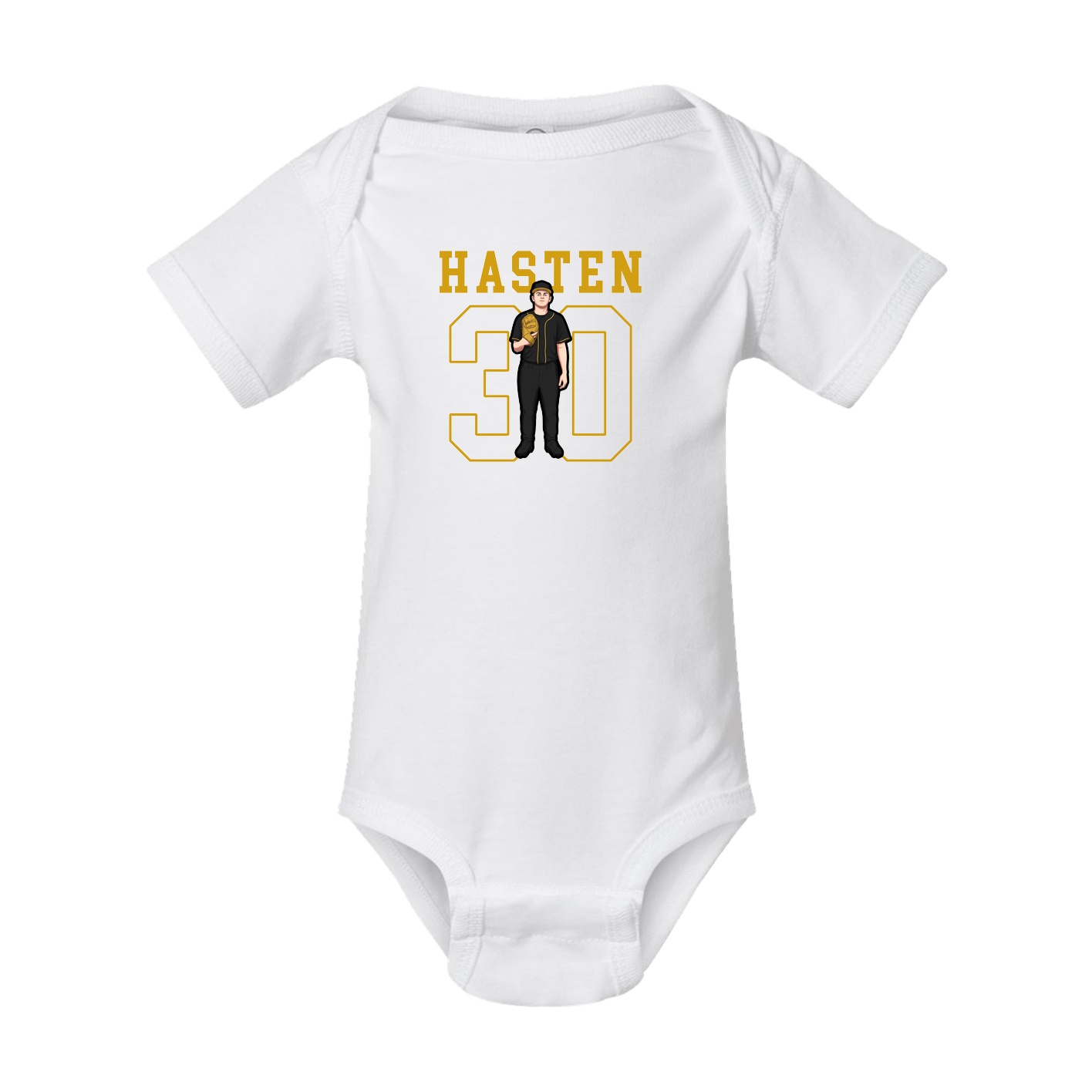 Baby Onesie — Shirsey in White