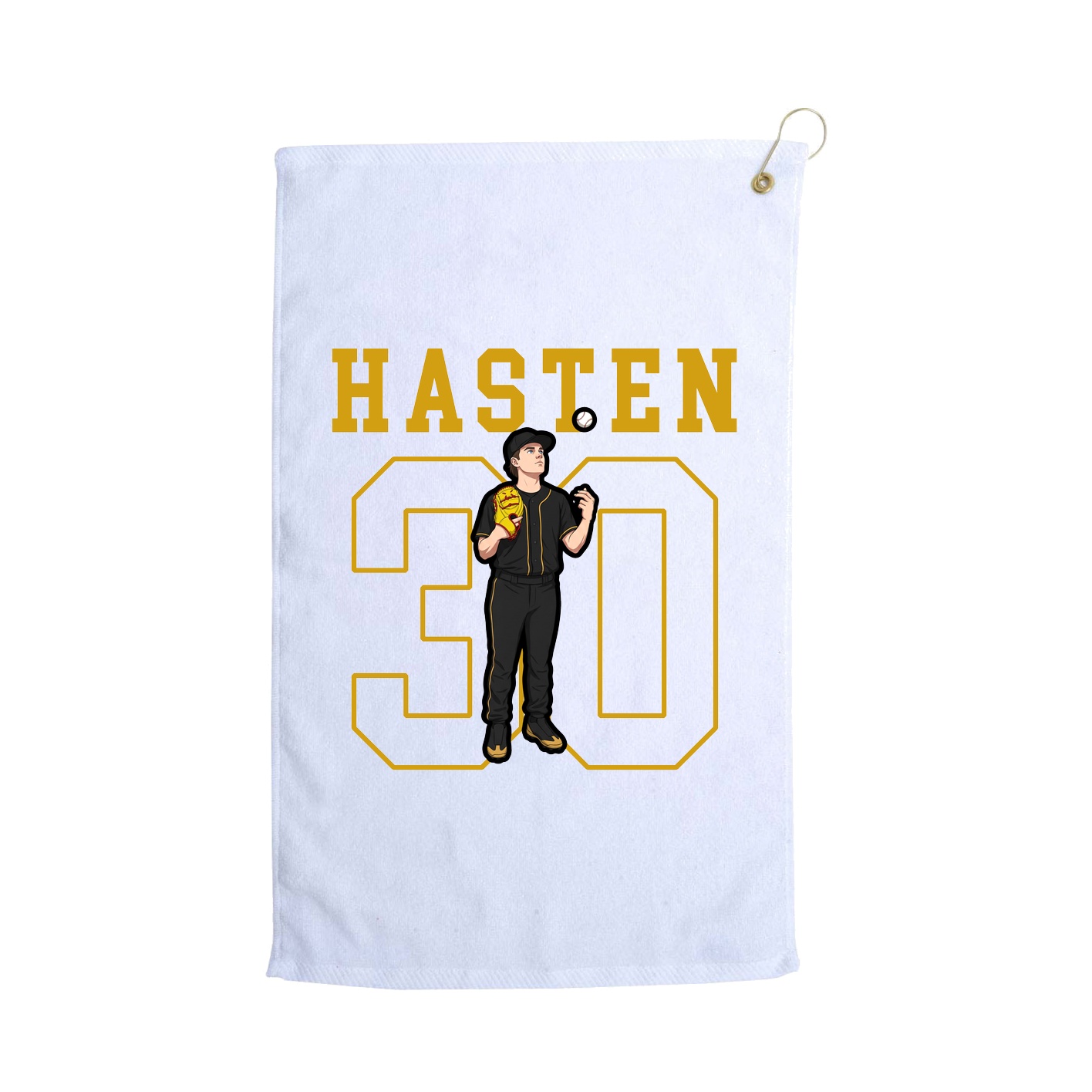 Golf Towel — Shirsey in White