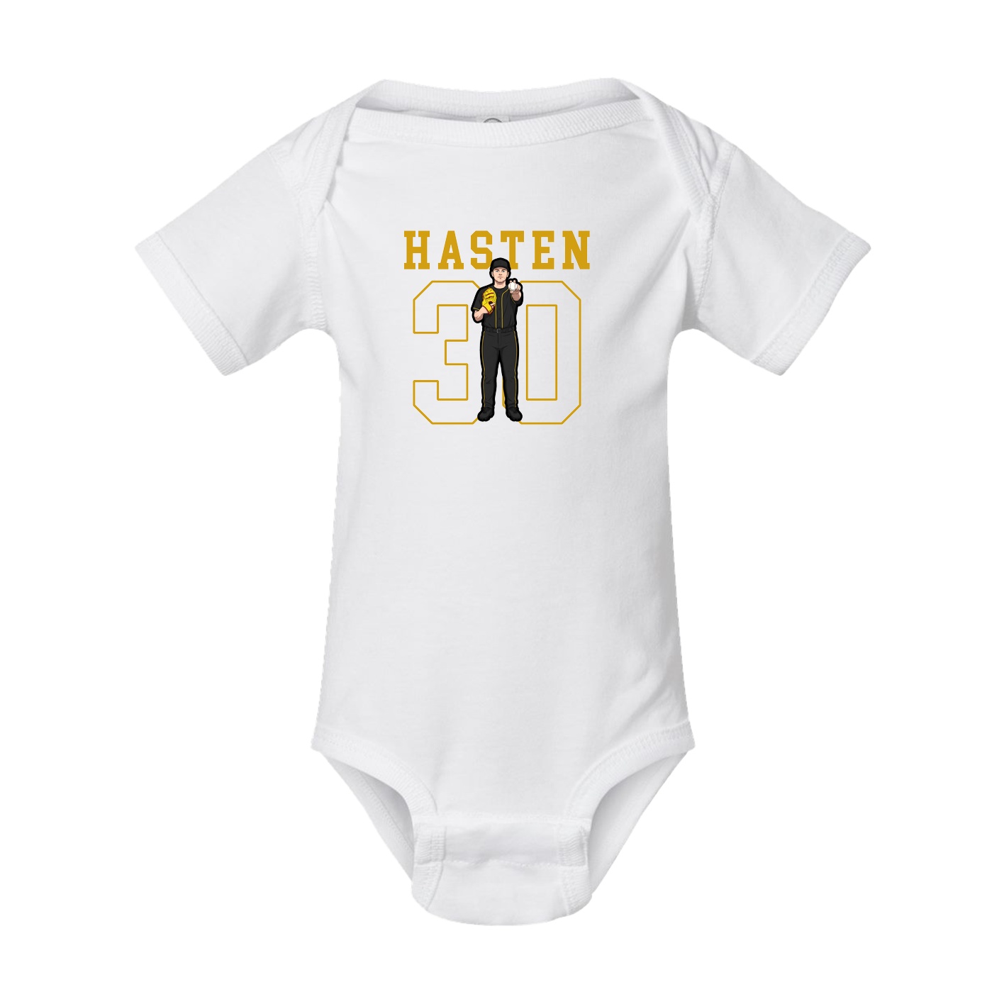 Baby Onesie — Shirsey in White