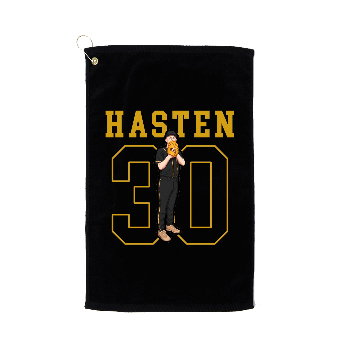 Golf Towel — Shirsey in Black