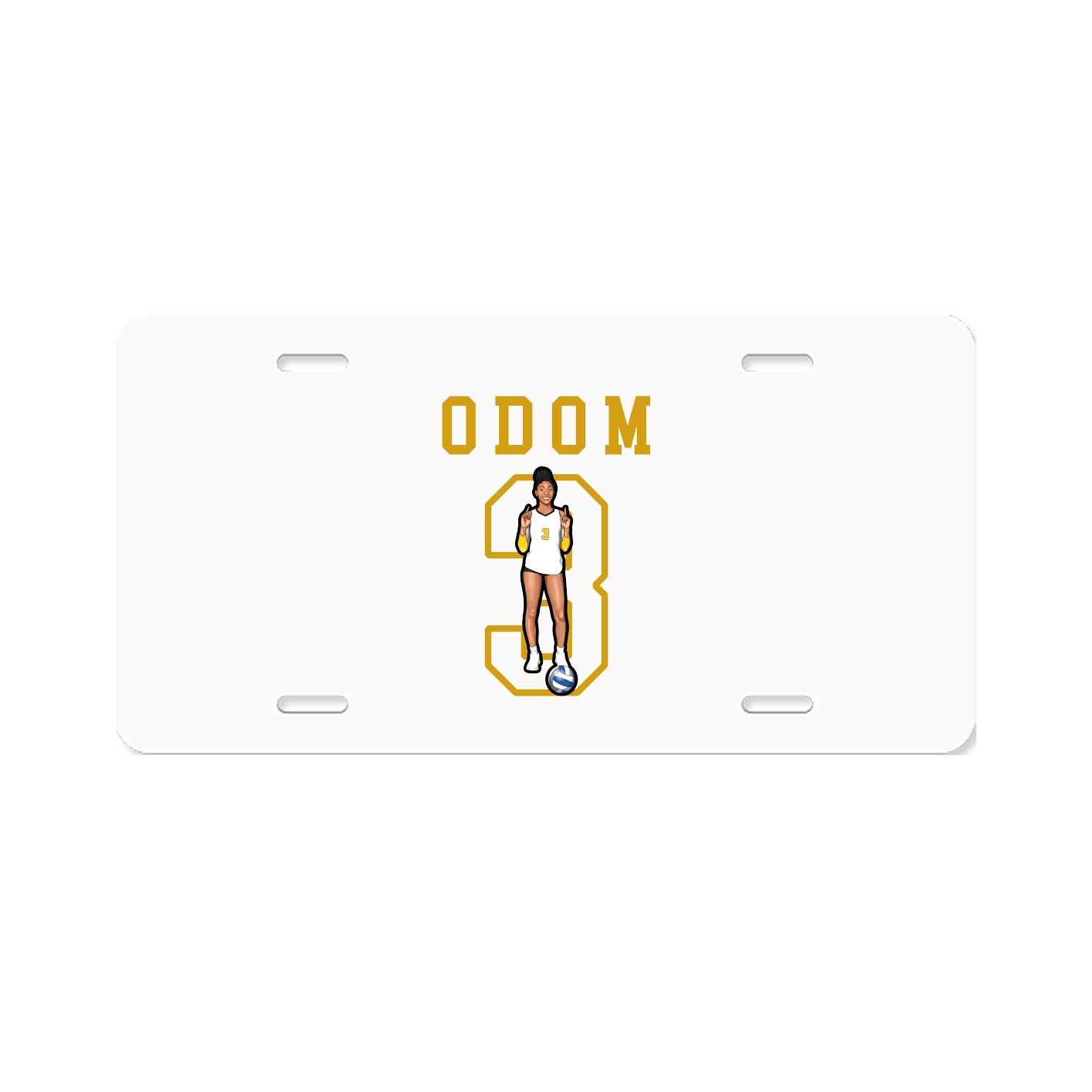 License Plate — Shirsey in Classic