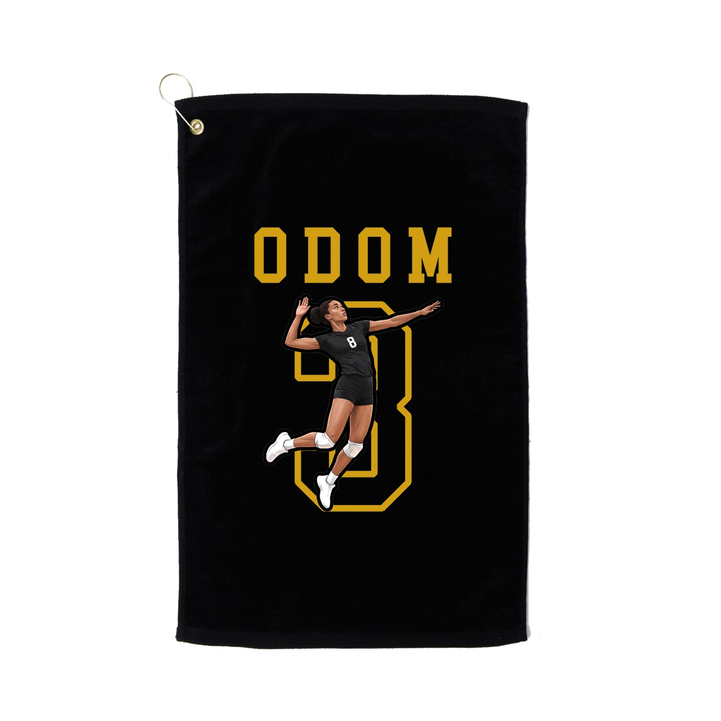 Golf Towel — Shirsey in Black