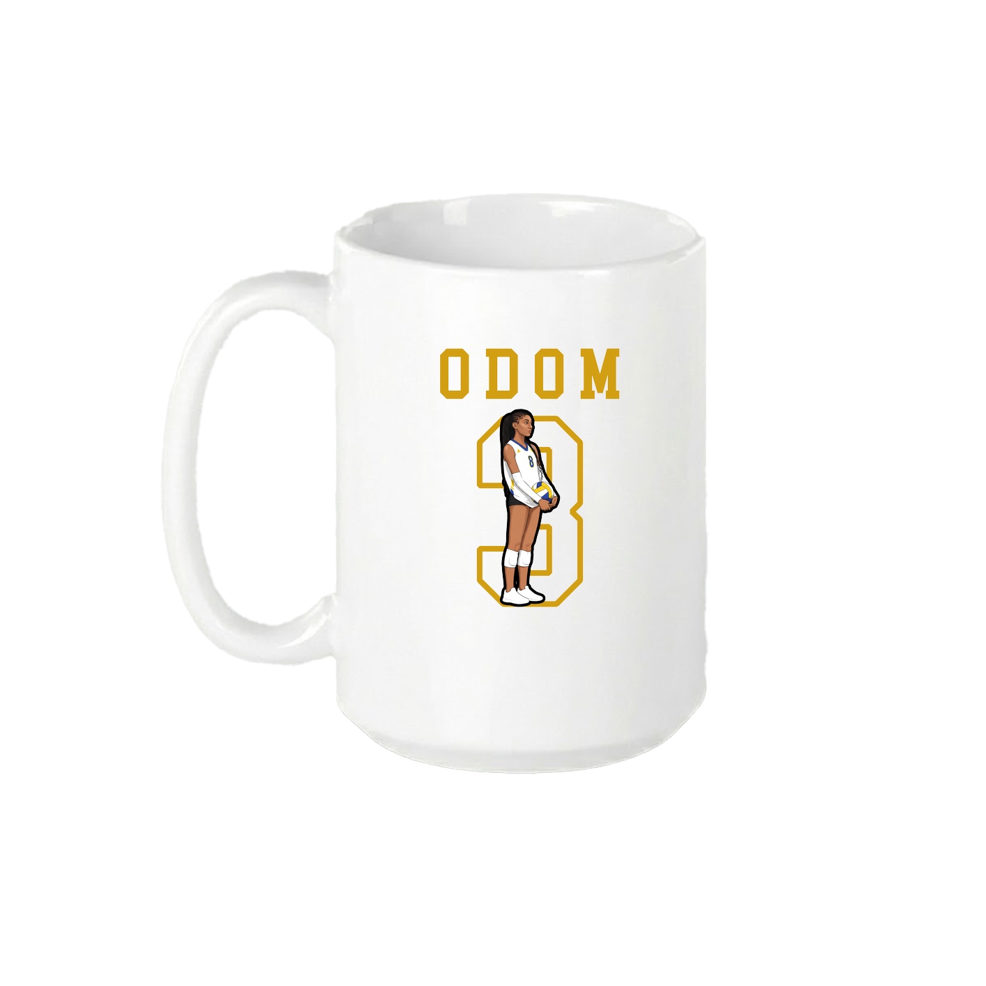 15oz Coffee Mug — Shirsey in White
