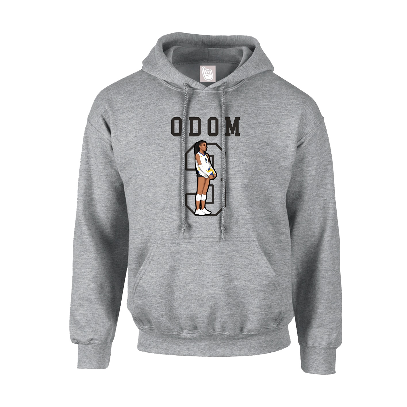 Hoodie — Shirsey in Grey
