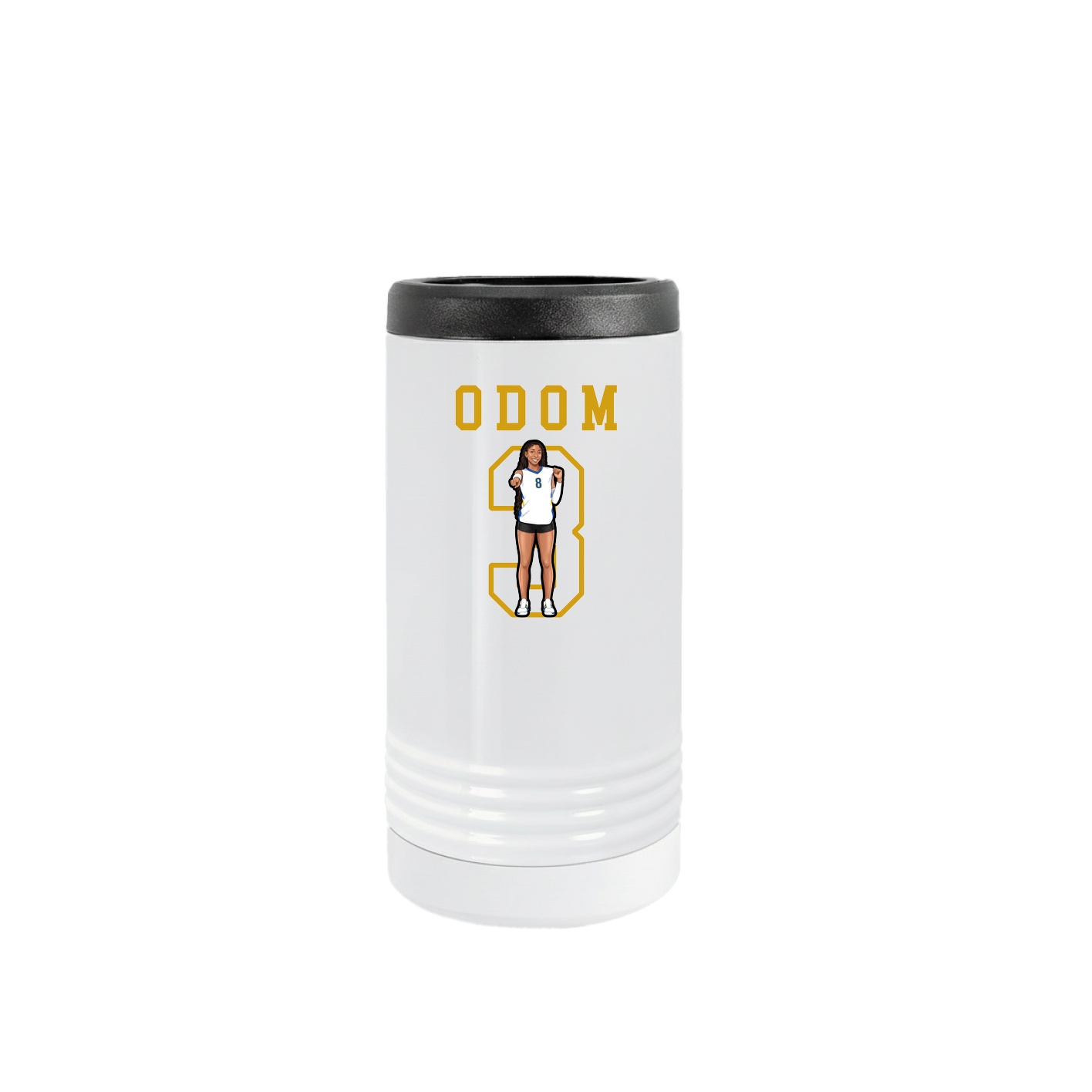 Slim Beverage Holder — Shirsey in White