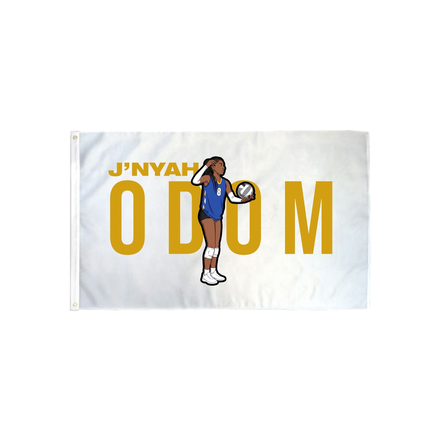 3x5 Flag — Player Name in Classic