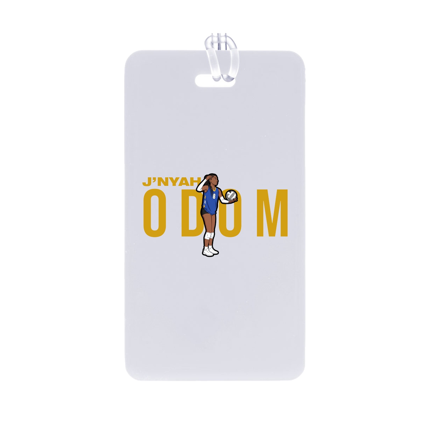 Bag Tag — Player Name in Classic