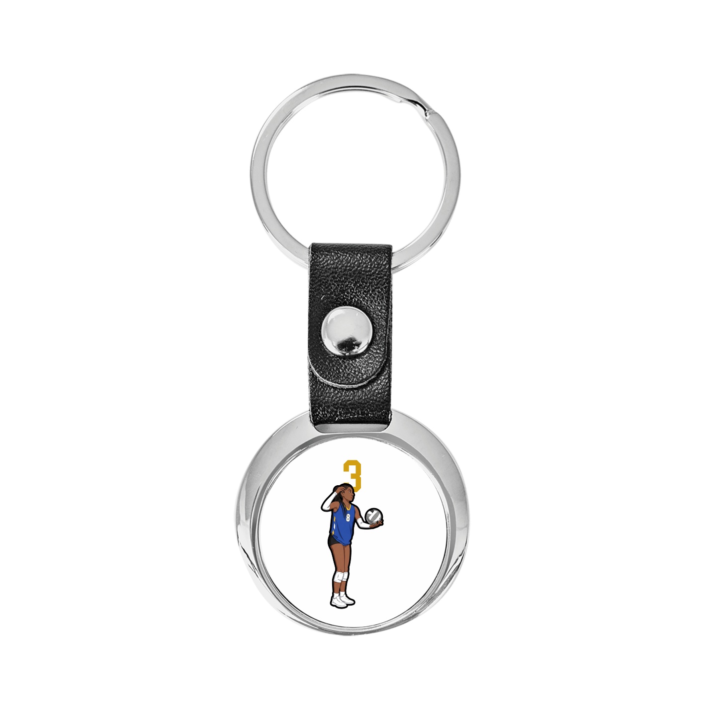 Key Chain — Number Top in Classic