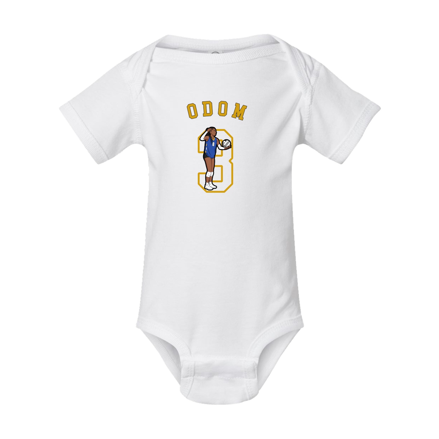 Baby Onesie — Shirsey Arch in White