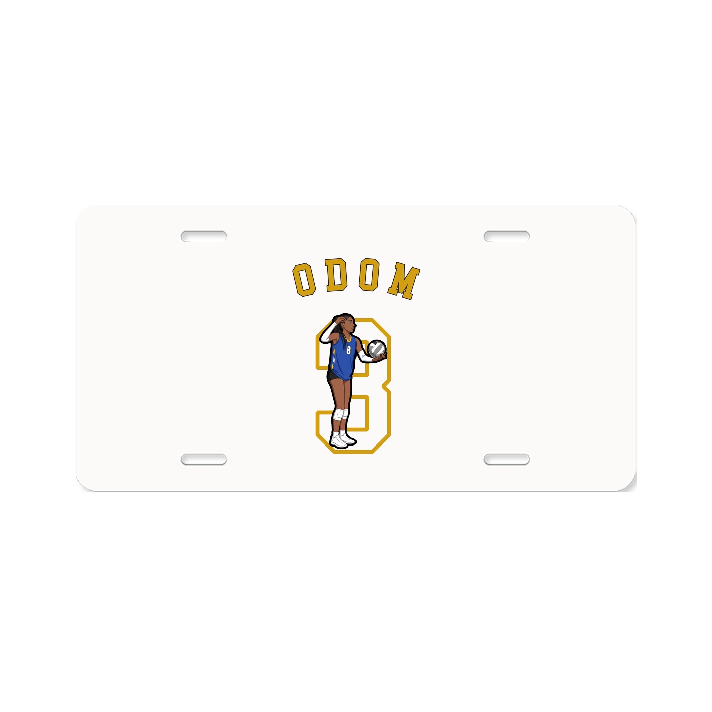 License Plate — Shirsey Arch in Classic