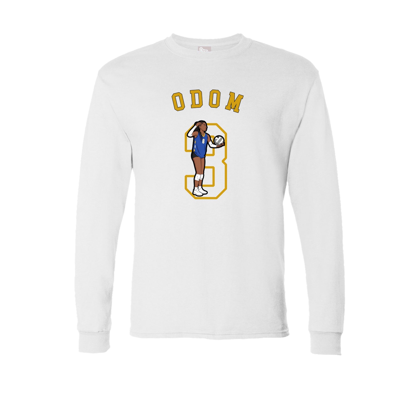 Long Sleeve Tee — Shirsey Arch in White