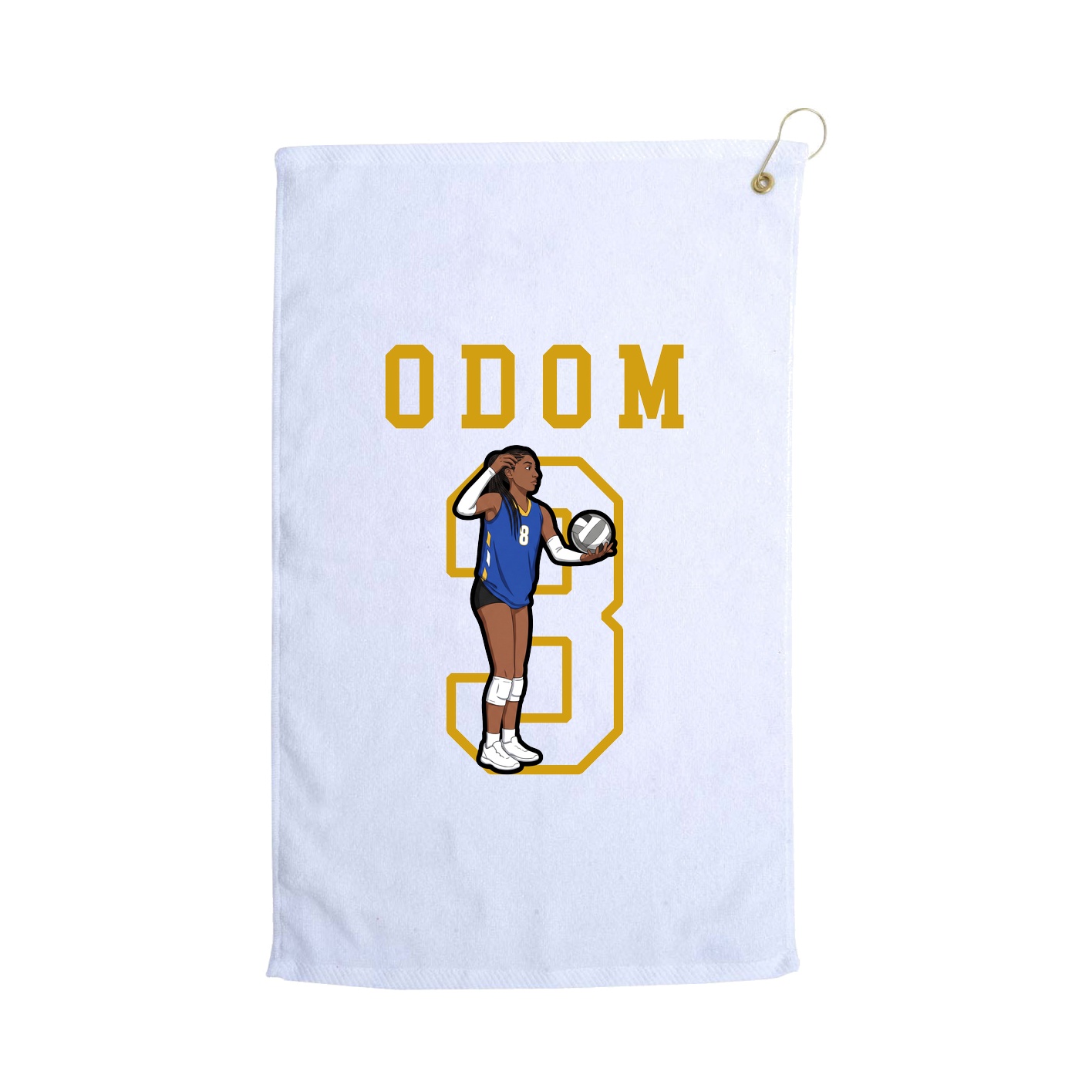 Golf Towel — Shirsey in White