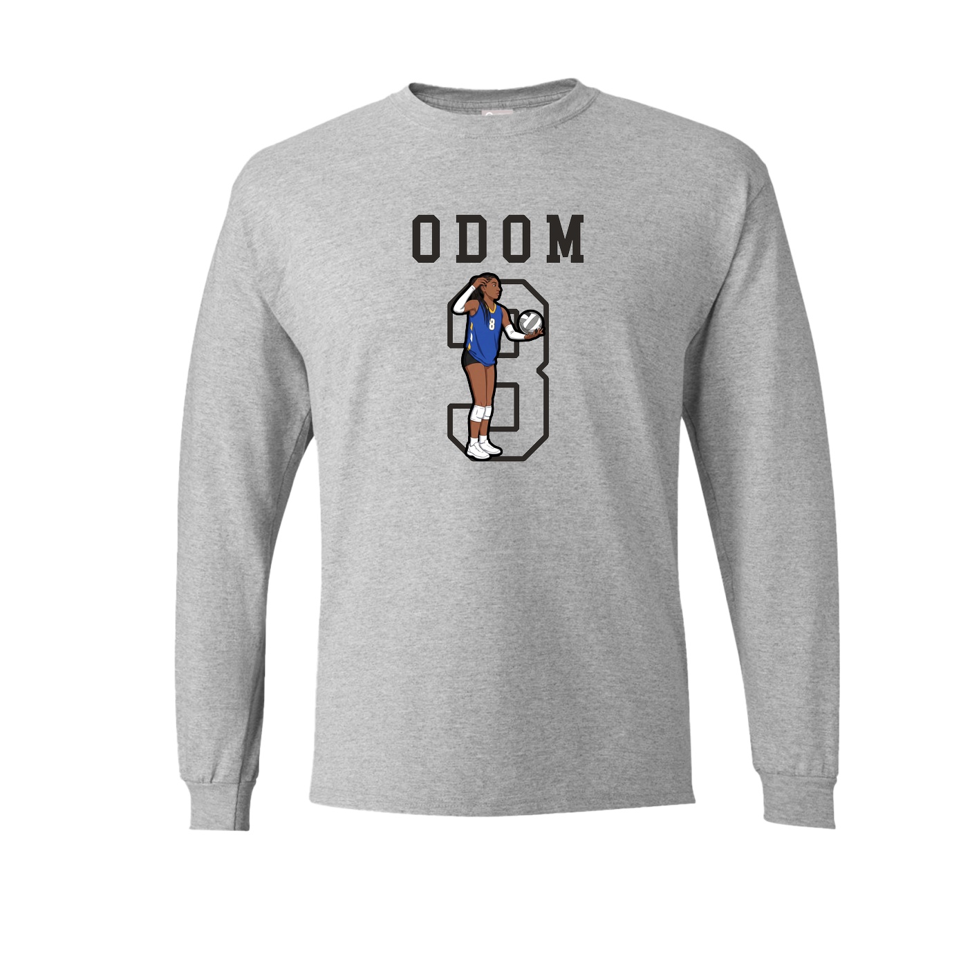 Long Sleeve Tee — Shirsey in Grey