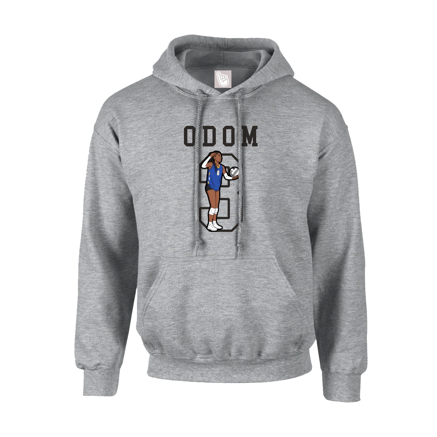Hoodie — Shirsey in Grey