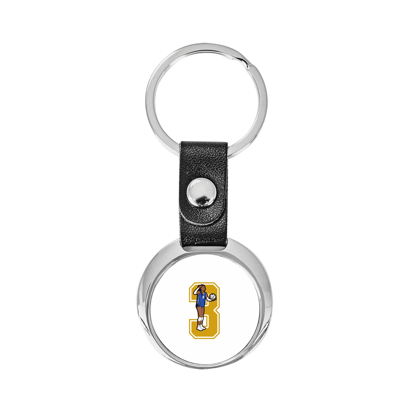 Key Chain — Number in Classic