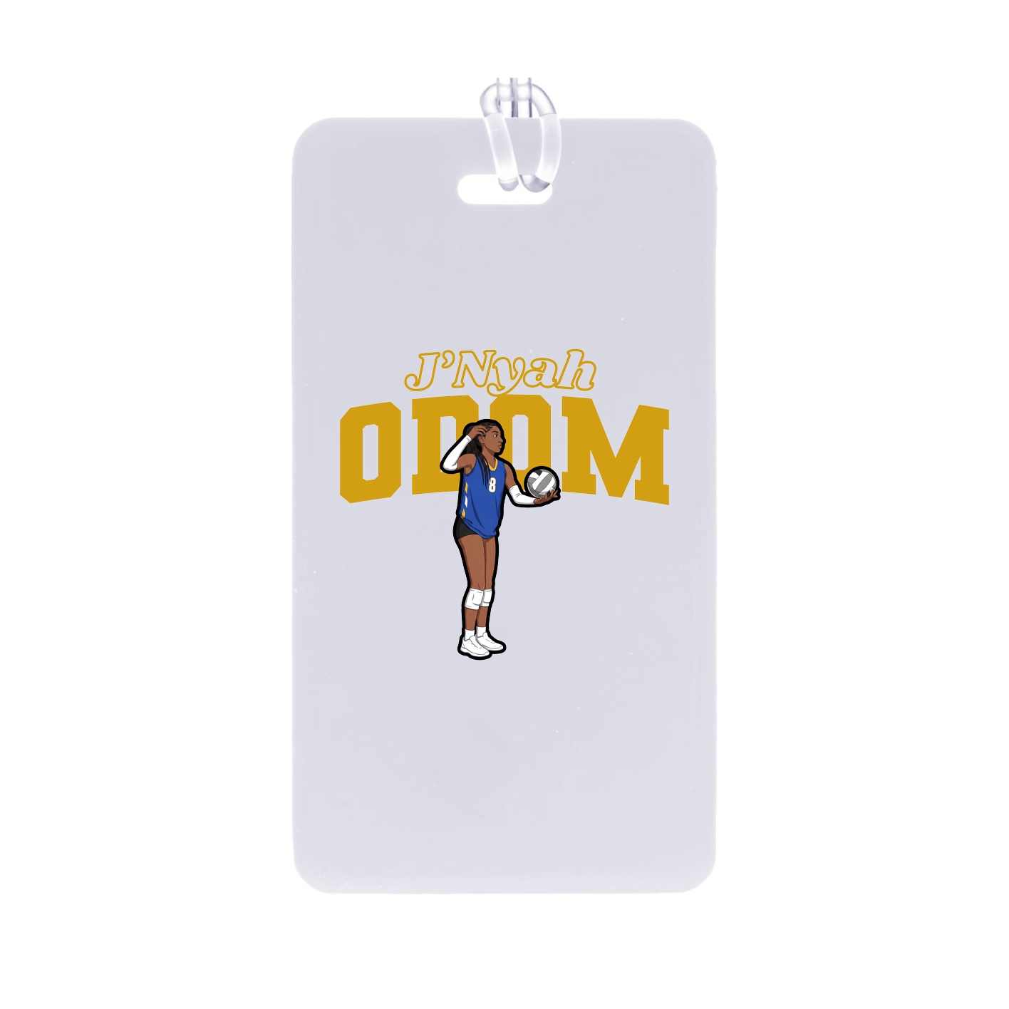 Bag Tag — Name Arch in Classic