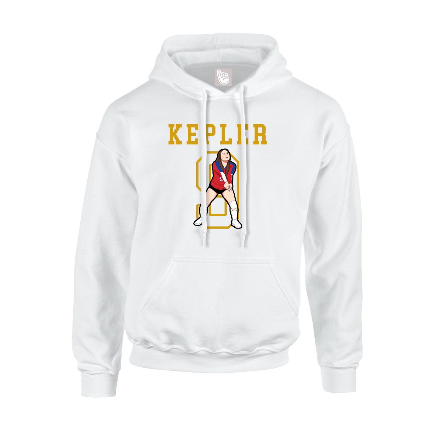 Youth Hoodie — Shirsey in White