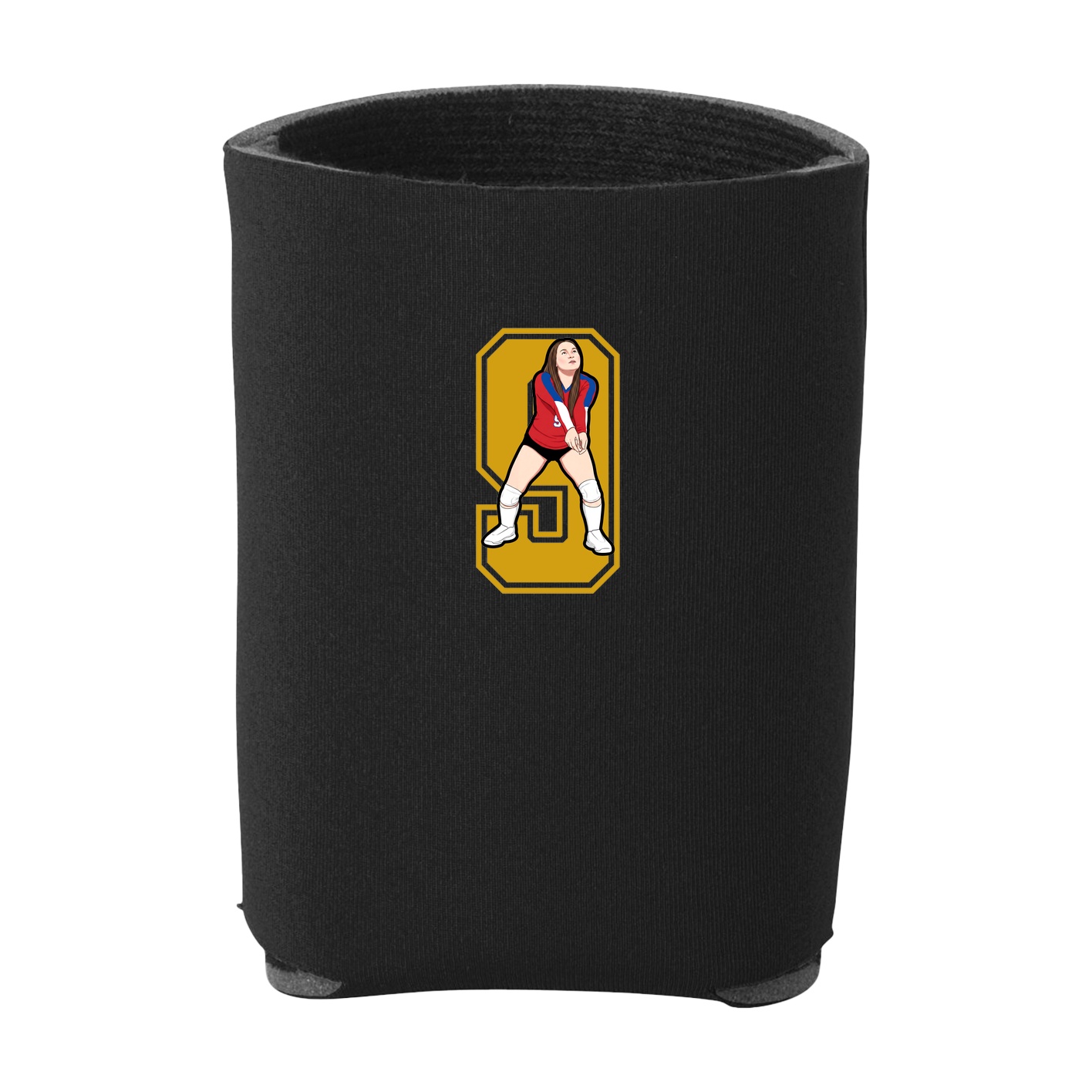 Can Holder — Number in Black