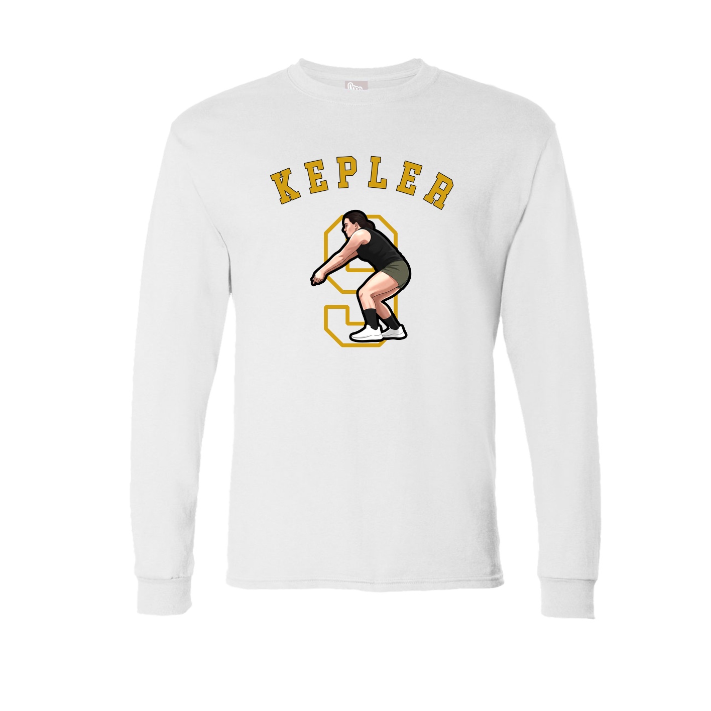 Long Sleeve Tee — Shirsey Arch in White