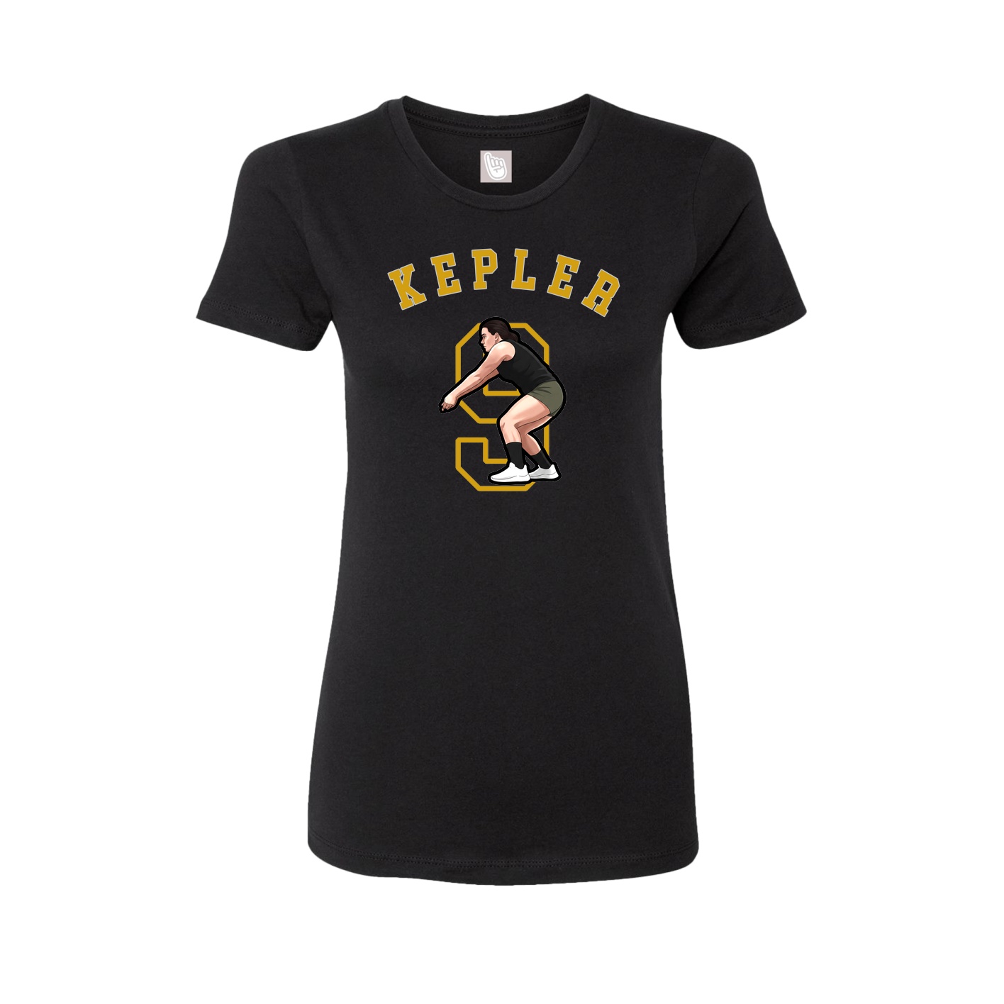 Womens Tee — Shirsey Arch in Black