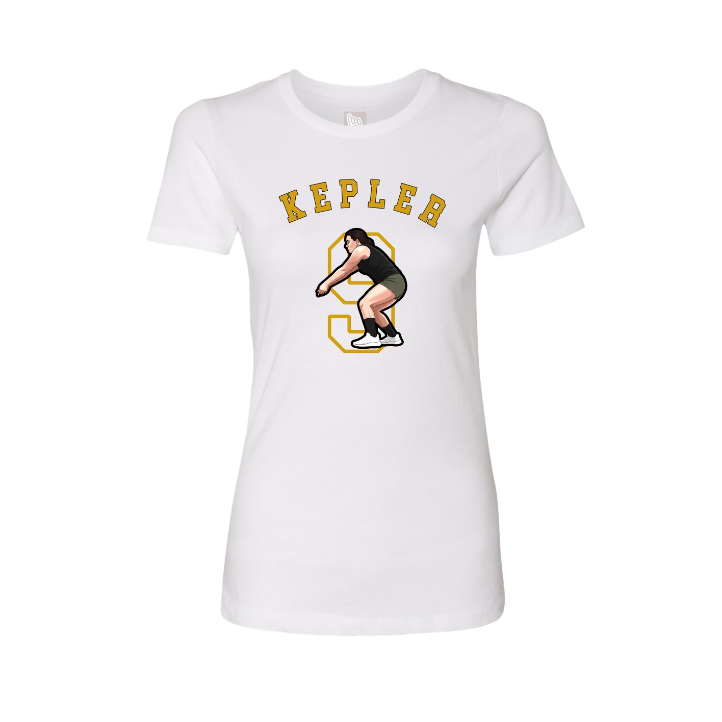 Womens Tee — Shirsey Arch in White