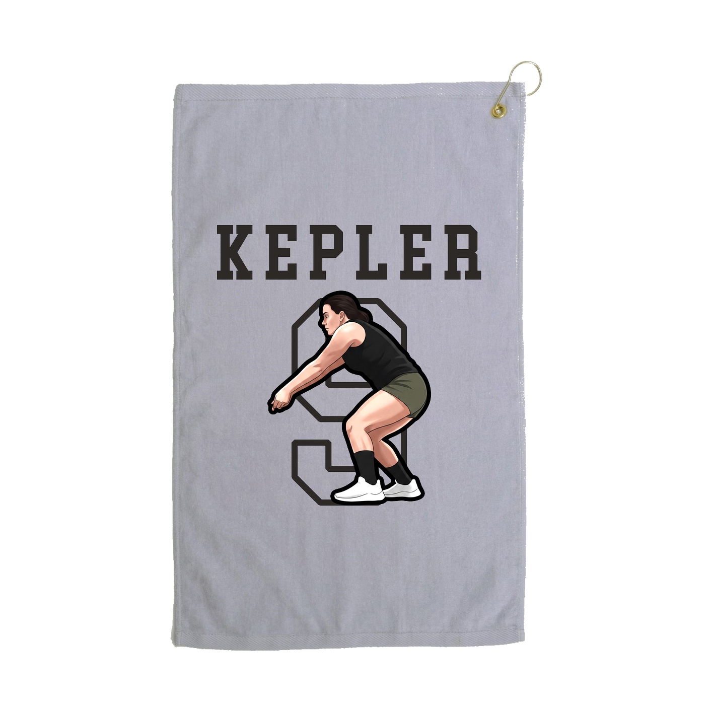 Golf Towel — Shirsey in Grey