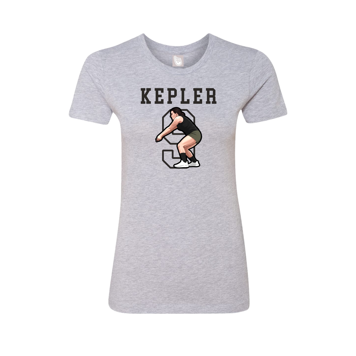Womens Tee — Shirsey in Grey