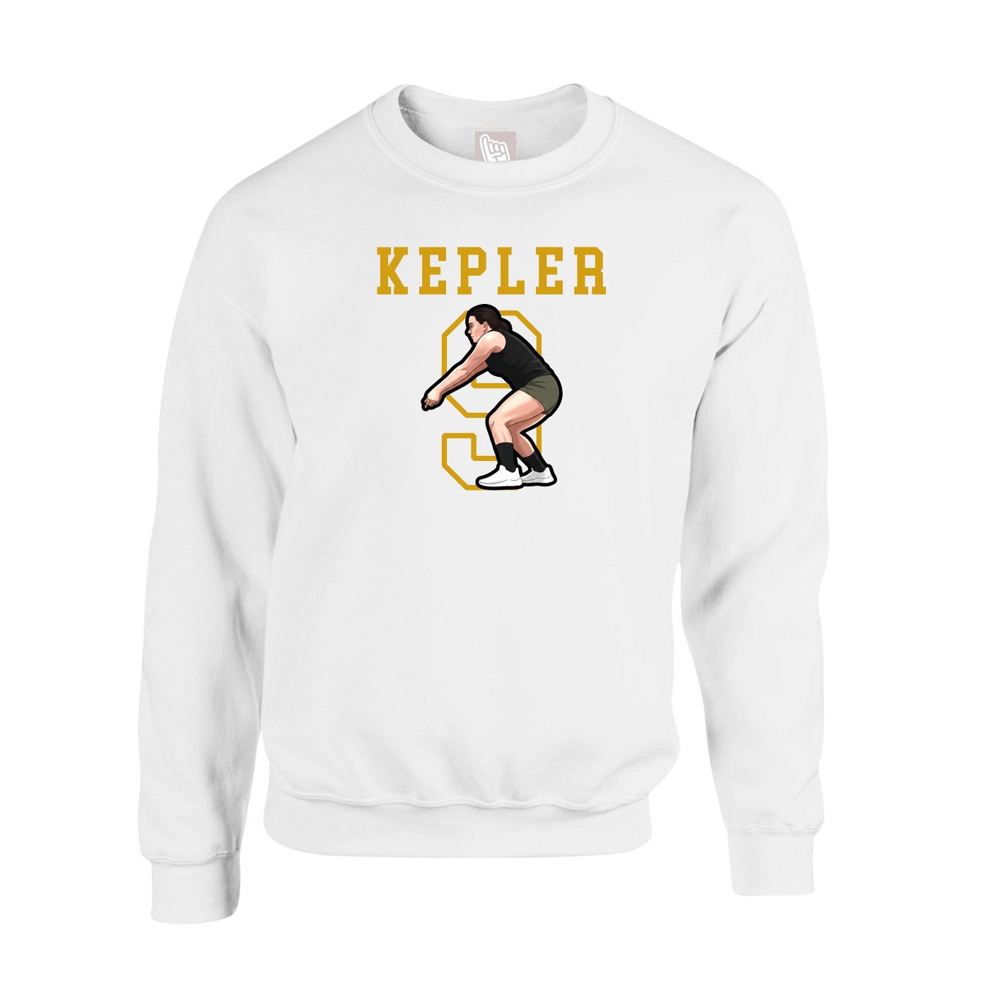 Fleece Crew — Shirsey in White