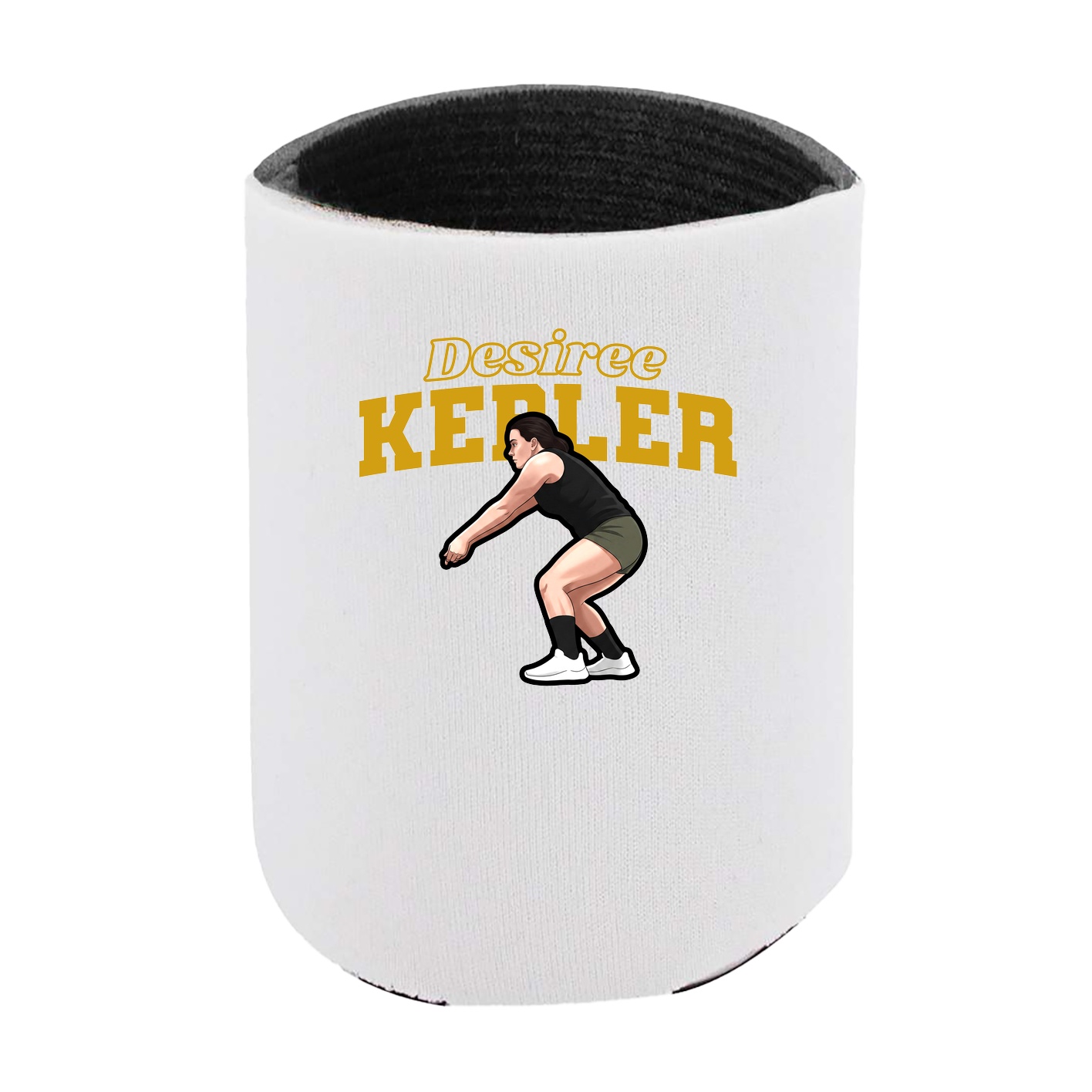 Can Holder — Name Arch in White