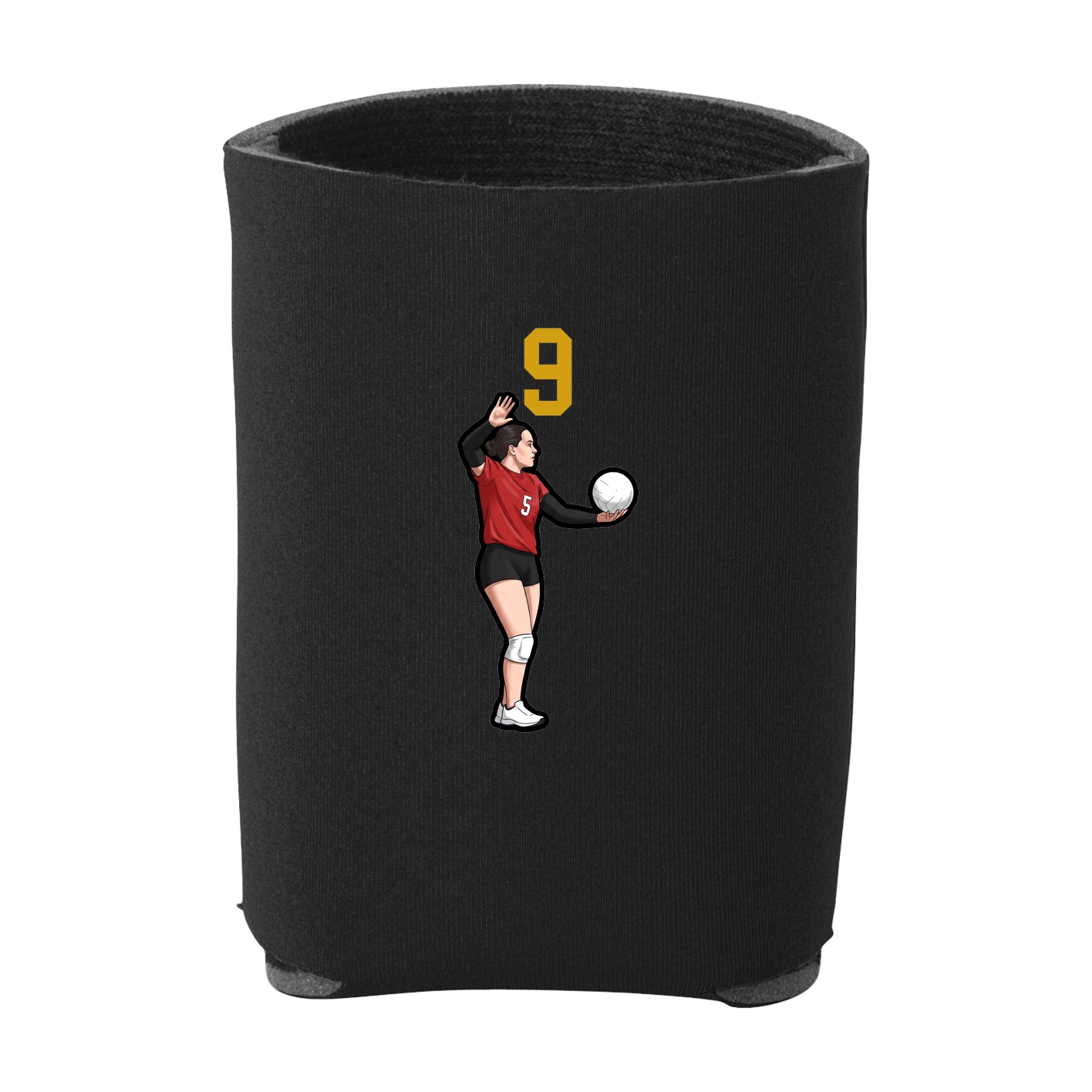 Can Holder — Number Top in Black